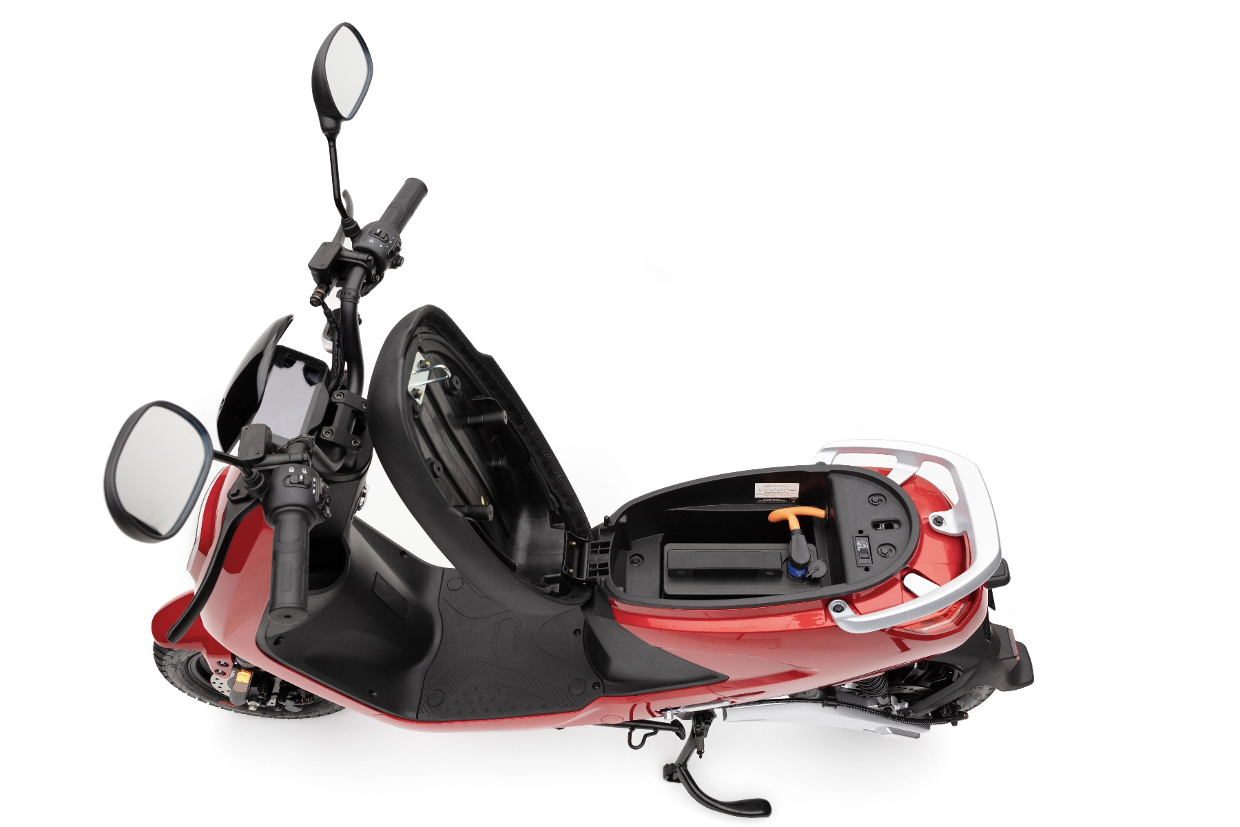 Inoa Sli4 50 rot 45 km/h 1 x Akkupack inkl. Topcasehalterung