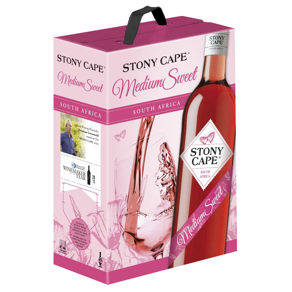 Stony Cape Roséwein lieblich Bag in Box 3 Liter