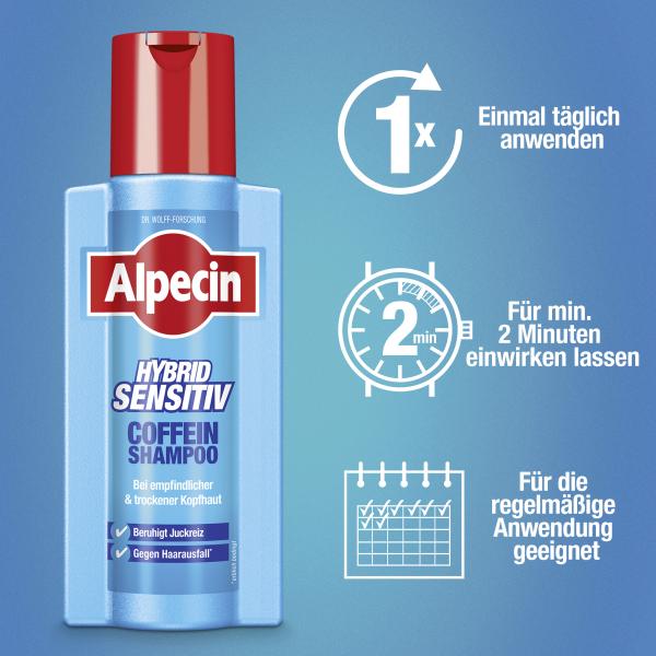Alpecin Hybrid Sensitiv Coffein-Shampoo