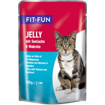 FIT+FUN Jelly Multipack XXL 44x100g 4 leckere Sorten