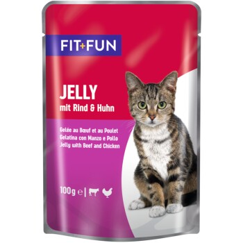 FIT+FUN Jelly Multipack XXL 44x100g 4 leckere Sorten