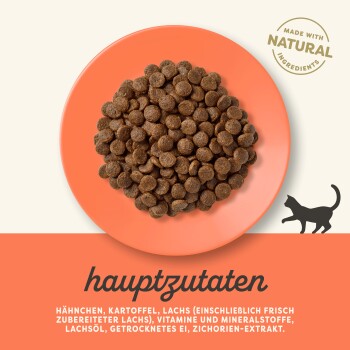 Applaws Trockenfutter Katze Adult Huhn mit Lachs 2 kg