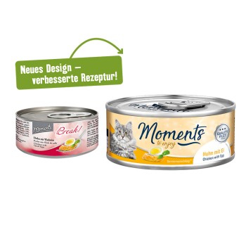 MOMENTS Adult Huhn mit Ei 12x70 g