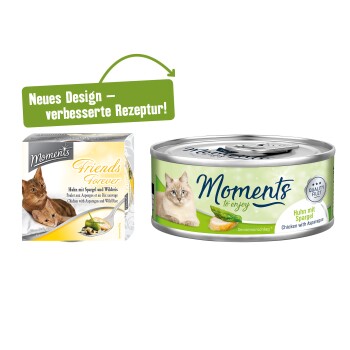 MOMENTS Adult Huhn mit Spargel 12x70 g