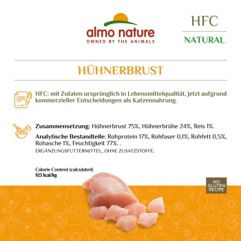 Almo nature HFC Natural Hühnerbrust 24x70 g
