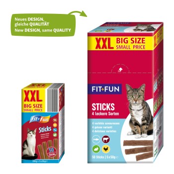 FIT+FUN Sticks XXL-Multipack 250g