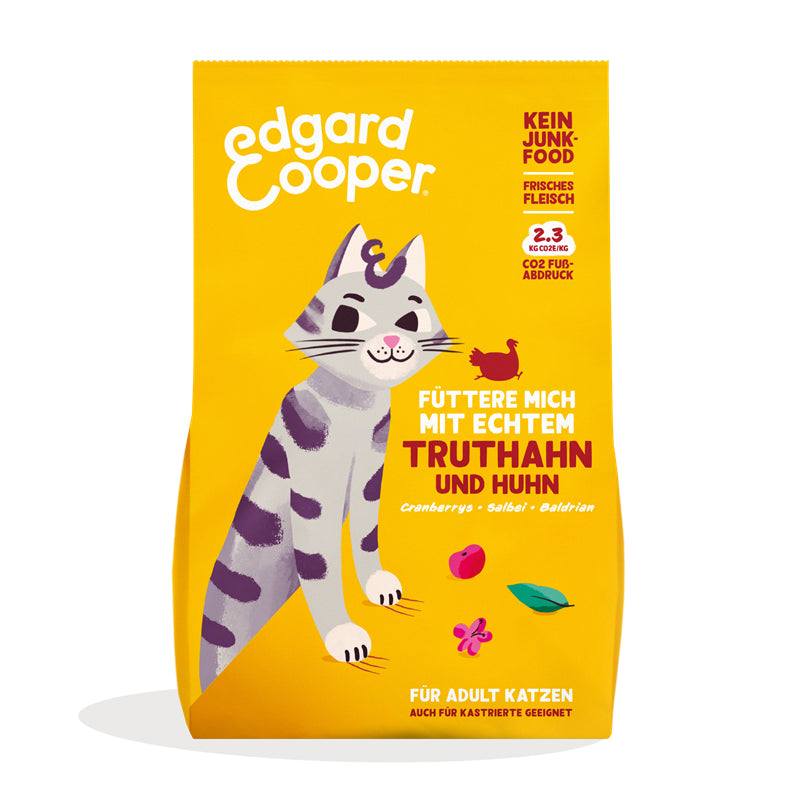 Edgard & Cooper Adult Truthahn und Huhn 2 kg