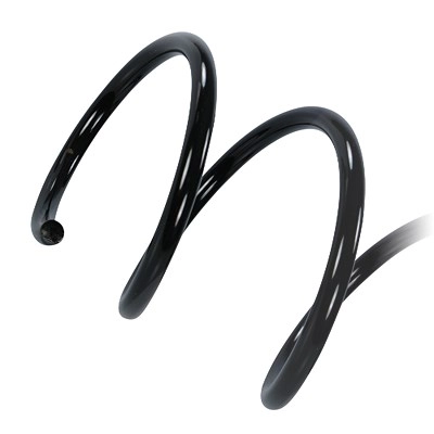 FEBI BILSTEIN Fahrwerksfeder 46867 Federn,Fahrwerksfedern OPEL,VAUXHALL,Corsa D Schrägheck (S07),Corsa Mk III (D) Schrägheck (S07)