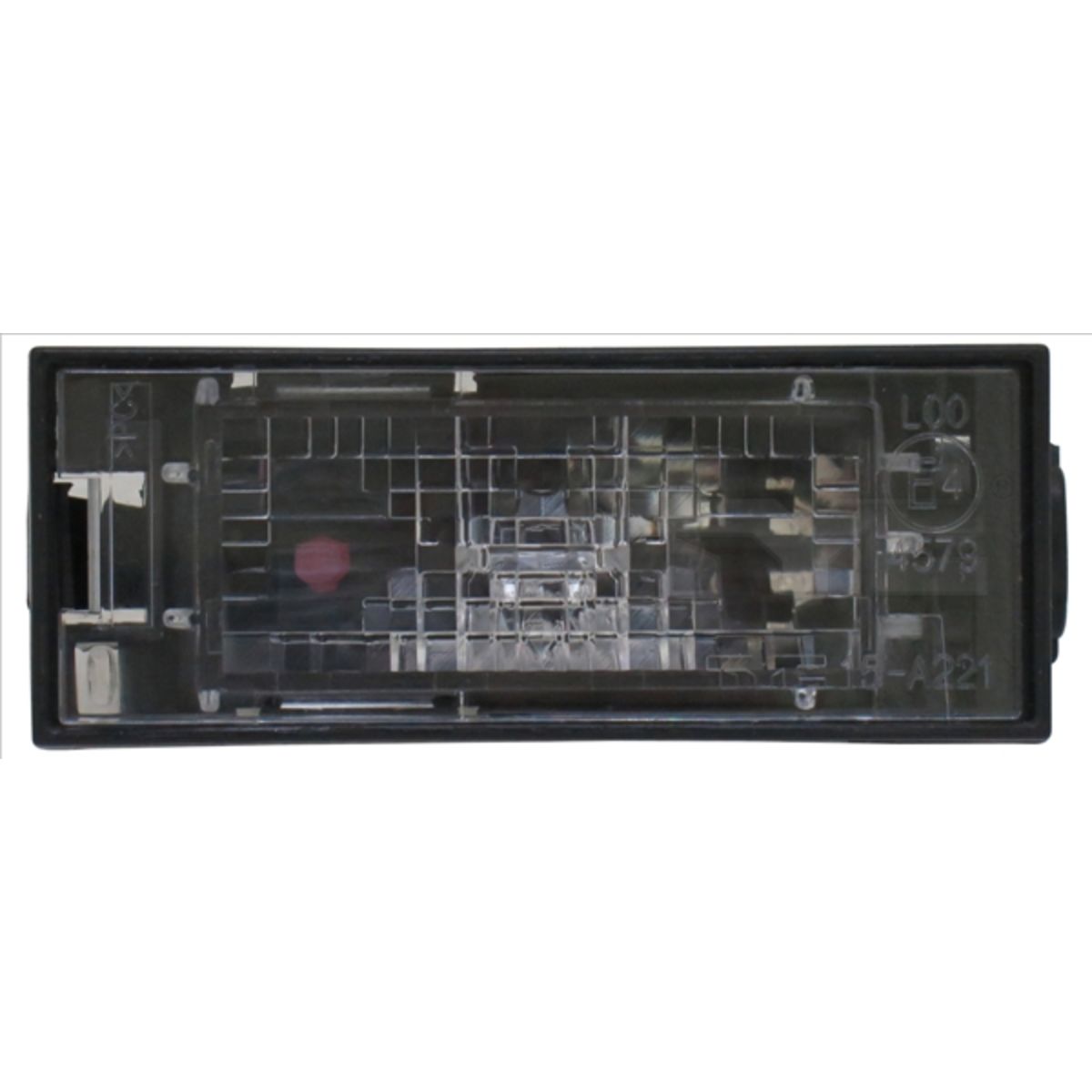 TYC Kennzeichenleuchte 15-0221-00-2  MERCEDES-BENZ,OPEL,RENAULT,CITAN Kasten (415),Citan Kombi / Tourer (415),CITAN Mixto (415),Vivaro B Combi (X82)