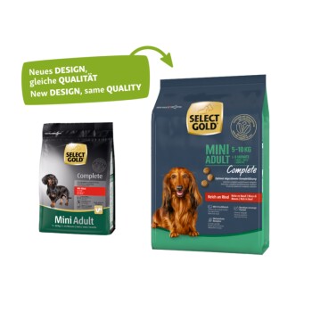 SELECT GOLD Complete Mini Adult Rind 1 kg