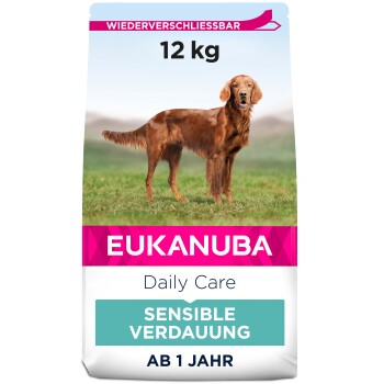 EUKANUBA Trockenfutter Hund Daily Care Sensible Verdauung Adult 12 kg