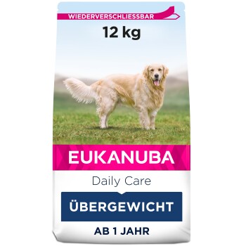 EUKANUBA Trockenfutter Hund Daily Care Übergewichtig, kastriert Adult 12 kg