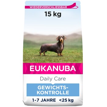 EUKANUBA Trockenfutter Hund Weight Control Medium Breed Adult 15 kg