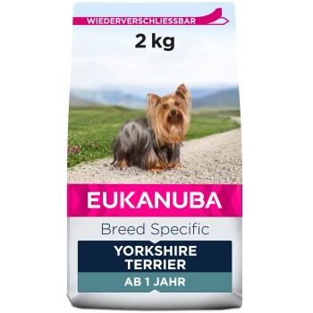 EUKANUBA Trockenfutter Hund Breed Specific Yorkshire Terrier Adult 2 kg