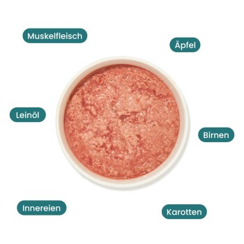 haustierkost.de BARF Komfort PLUS Lamm Frostfutter 12 x 500 g