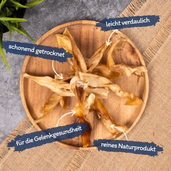 Lyra Pet Lammkopfhaut dunkel 1 kg