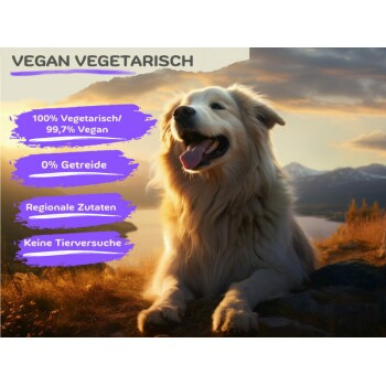 MyPetClub Vegan / Vegetarisches getreidefreies Hundefutter Purinarm, Sensitiv & Hypoallergen 8 kg