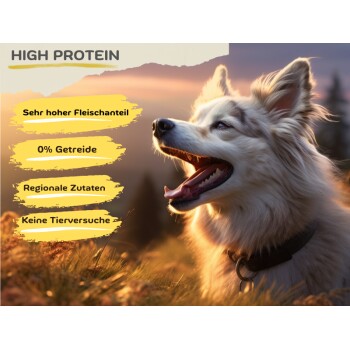 MyPetClub High Protein getreidefreies Hundefutter mit hohem Fleischanteil