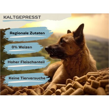 MyPetClub kaltgepresstes weizenfreies Hundefutter mit hohem Fleischanteil