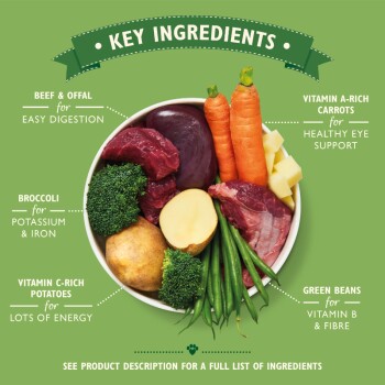 LILY'S KITCHEN Nassfutter für Hunde Adult Rind 6x400 g