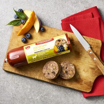 Fleischeslust Nassfutter Hund Classic Adult Ziege und Lamm 16x400 g