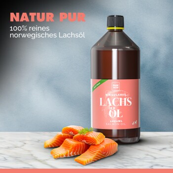 PAW WOW singulares Lachsöl 1l