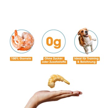 KAUDAS GarnelePur Natursnack 5x50g