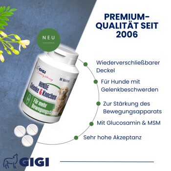 GIGI VET Hunde Gelenke & Knochen 90x144 g