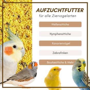 Optimax - Aufzuchtfutter & Konditionsfutter für Vögel 5 kg