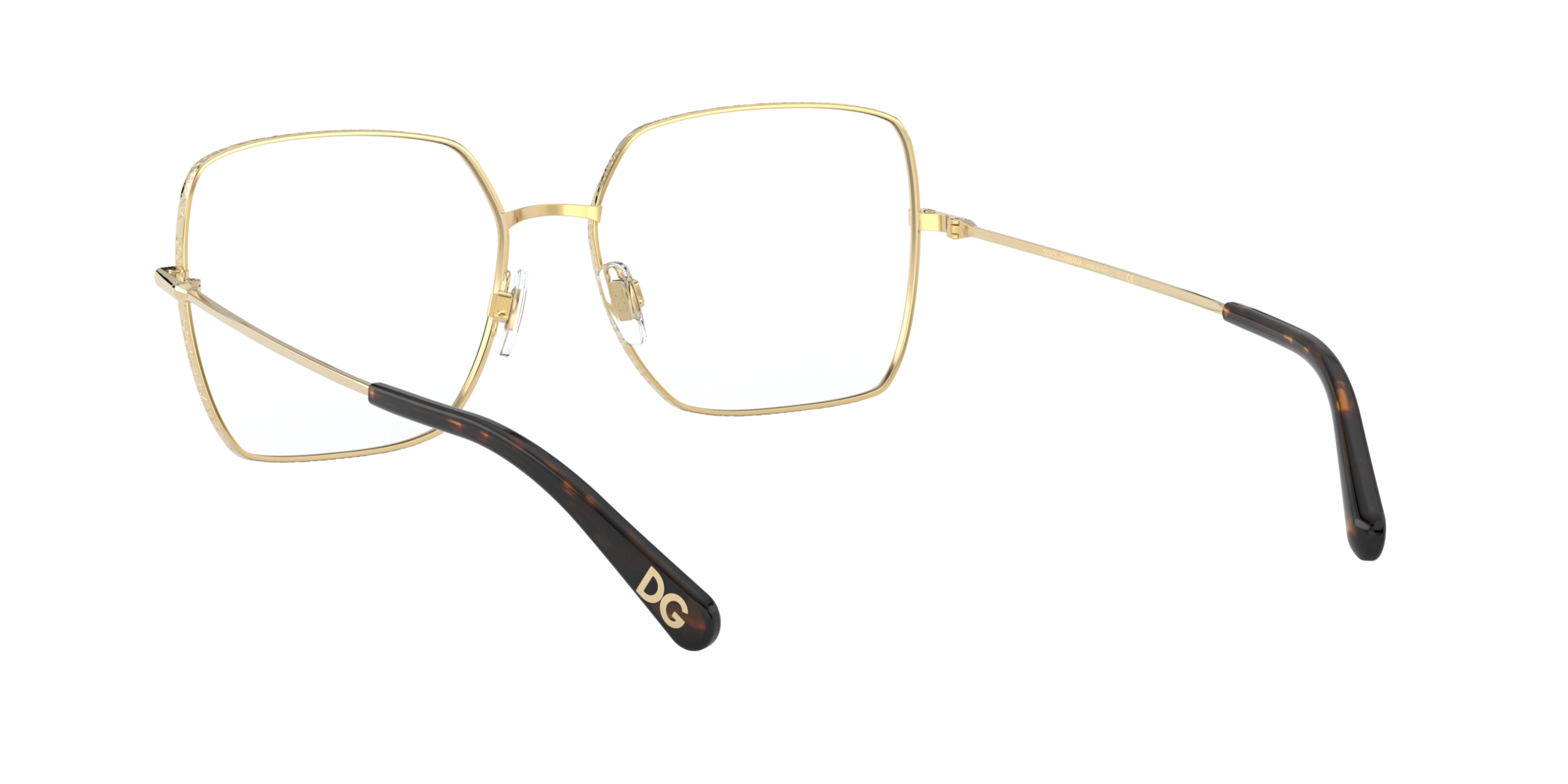 Dolce&Gabbana DG 1323 02, inkl. Gläser, Quadratische Brille, Damen