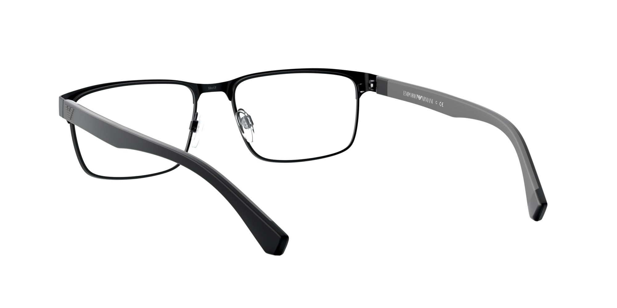 Emporio Armani EA 1105 3014, inkl. Gläser, Rechteckige Brille, Herren