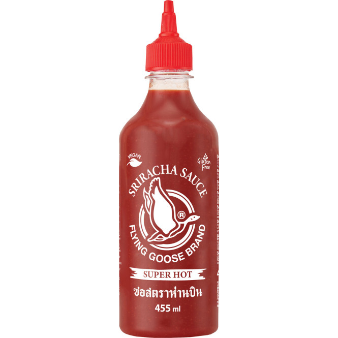 Flying Goose Sriracha sehr scharfe Chilisauce 455ML