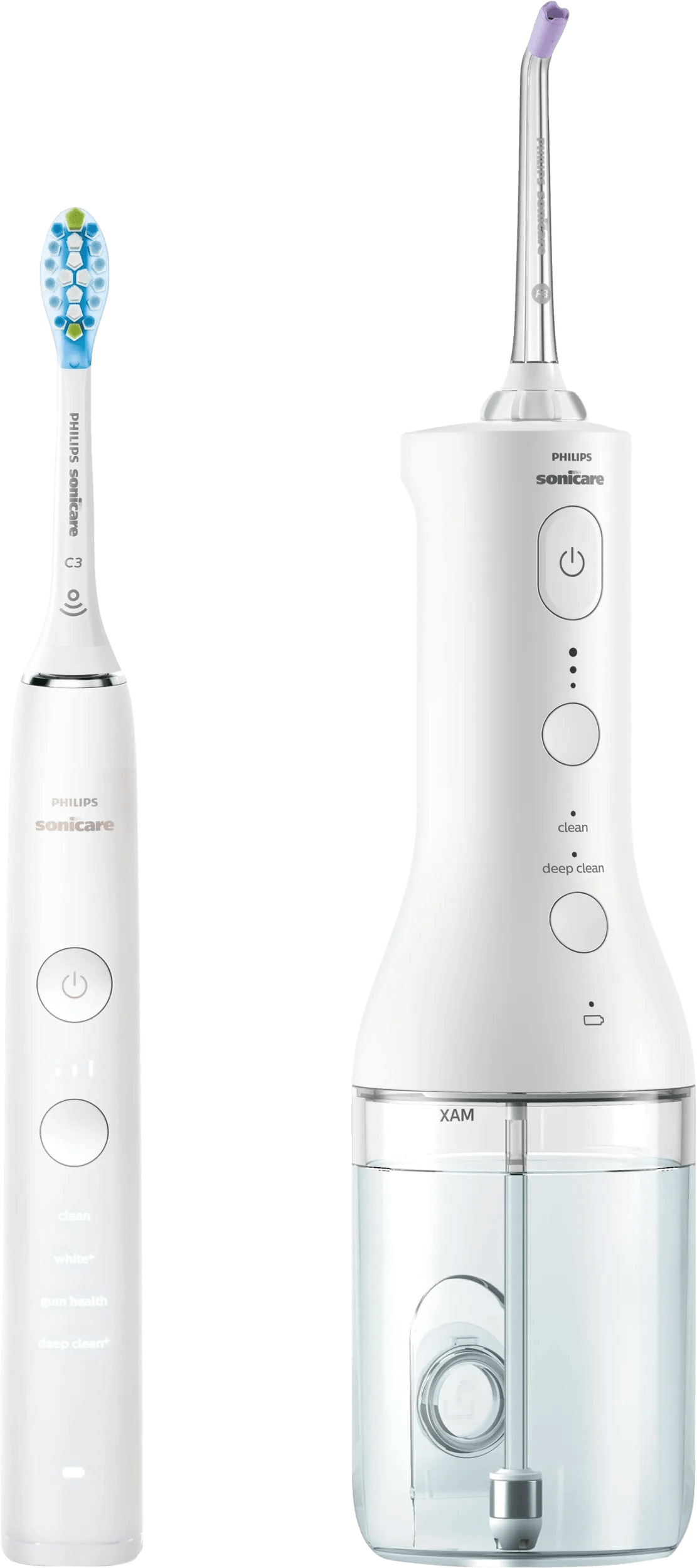 Philips Sonicare DiamondClean 9000 HX3886/41 + Power Flosser
