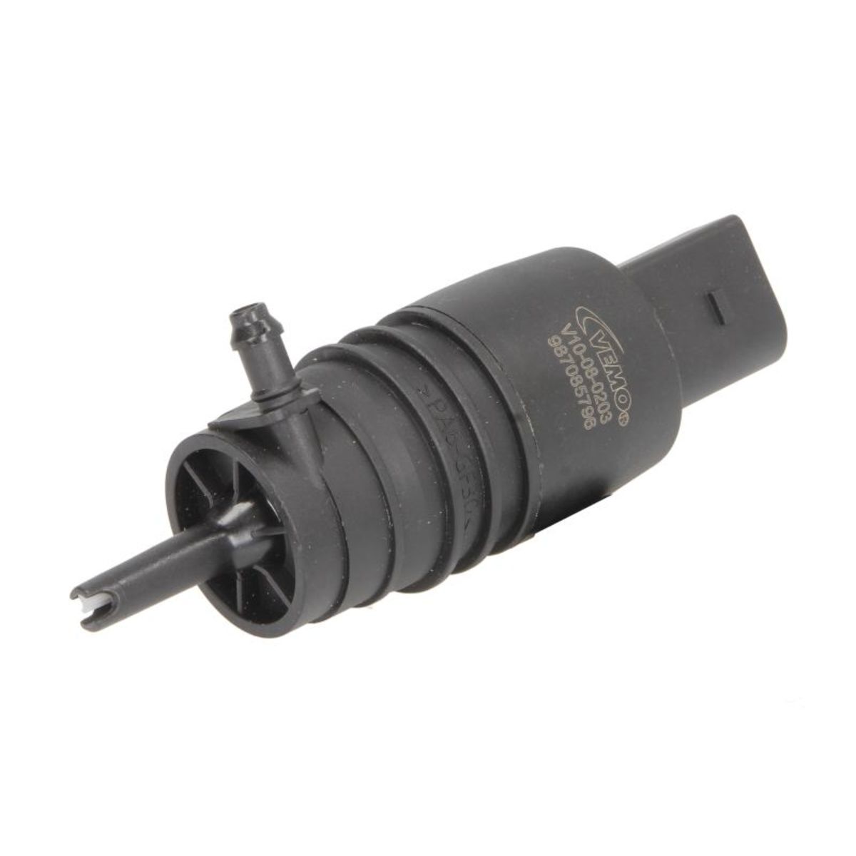 VEMO Waschwasserpumpe V10-08-0203 Scheibenwaschpumpe,Wischwasserpumpe VW,AUDI,MERCEDES-BENZ,Golf IV Schrägheck (1J1),Golf V Schrägheck (1K1)