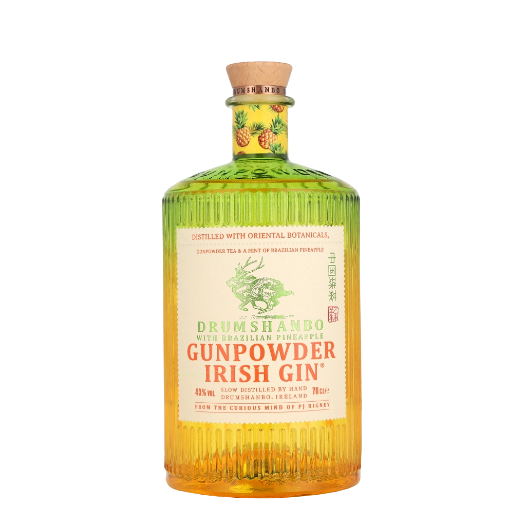Drumshanbo Gunpowder Brazilian Pineapple Irish Gin 70cl - Ananas