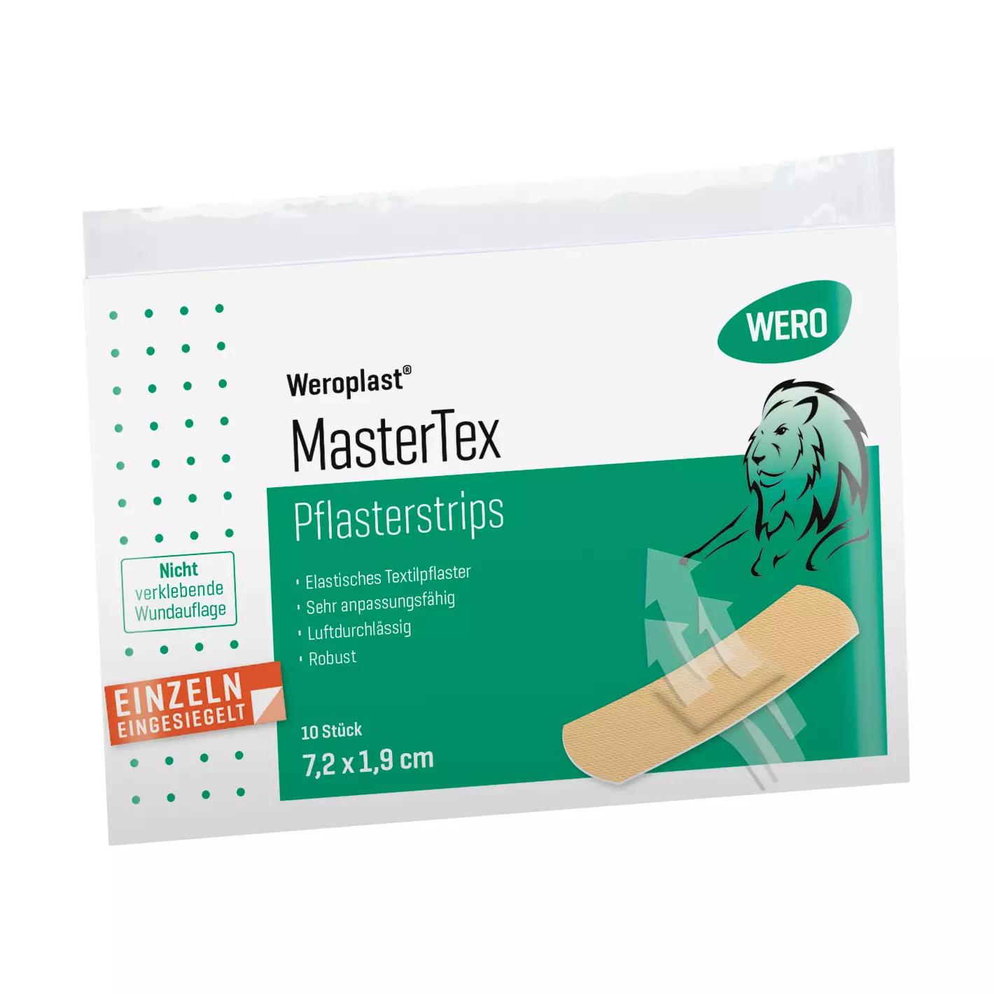 Pflasterstrips Weroplast® MasterTex - 1,9 cm, 10 Stk
