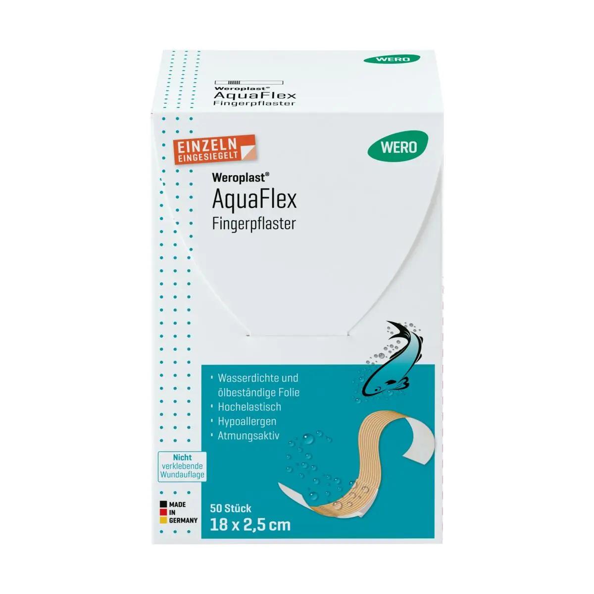 Fingerpflaster Weroplast® AquaFlex - 2,5 cm, 18 cm