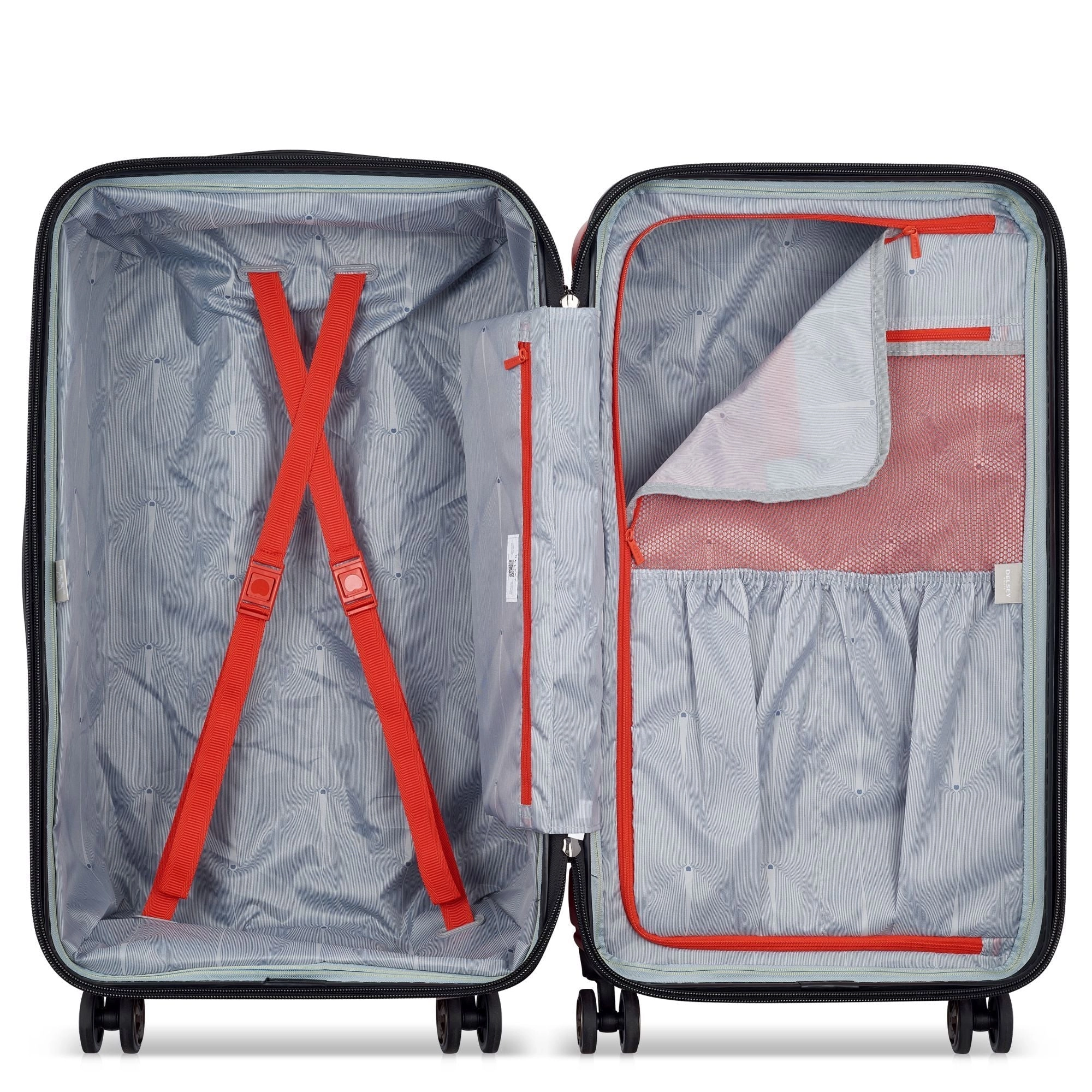 Delsey Paris Shadow 5.0 Trunk - 4-Rollen-Trolley 73 cm (intensives rot)