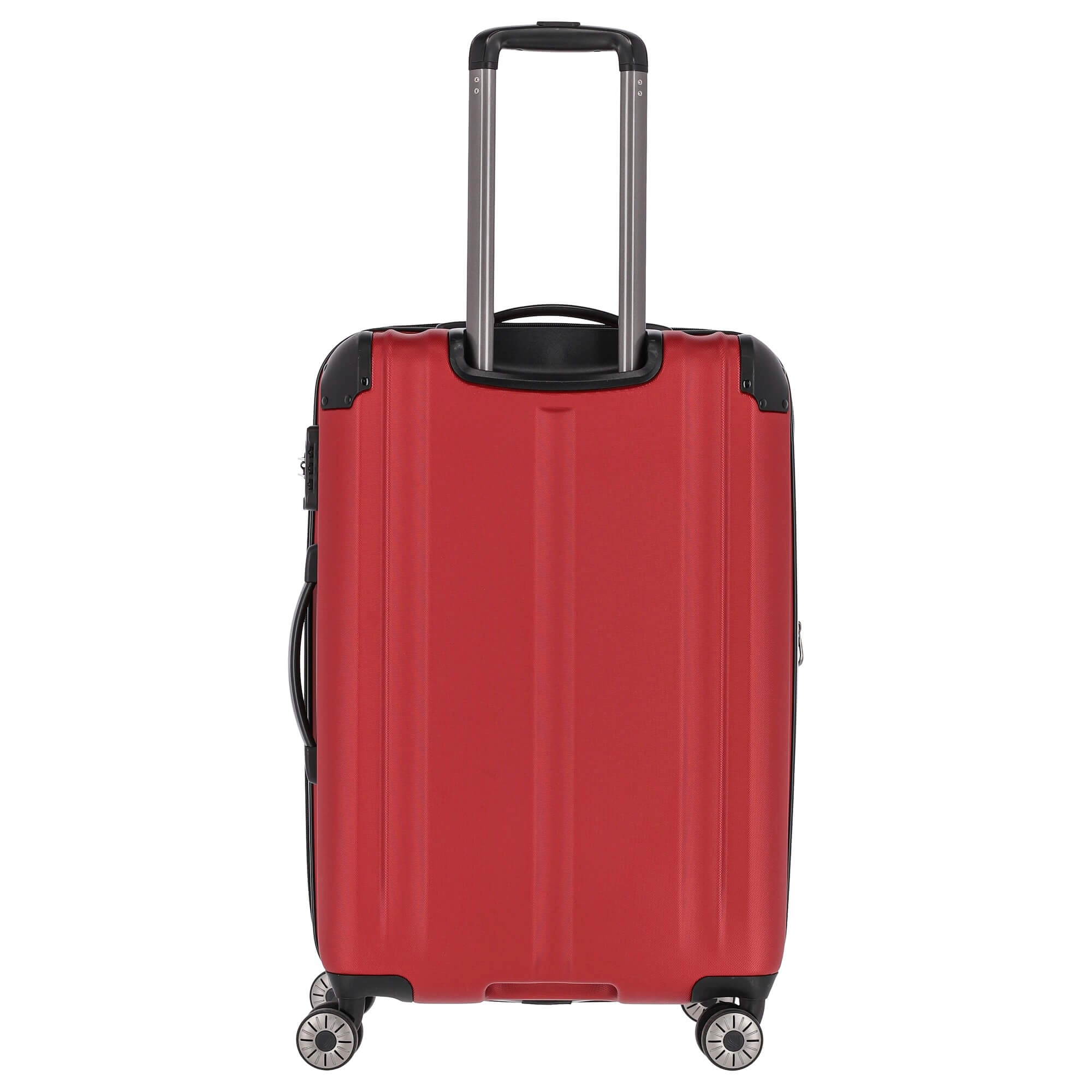 Travelite City - 4-Rollen-Trolley erw. M 68 cm (rot)