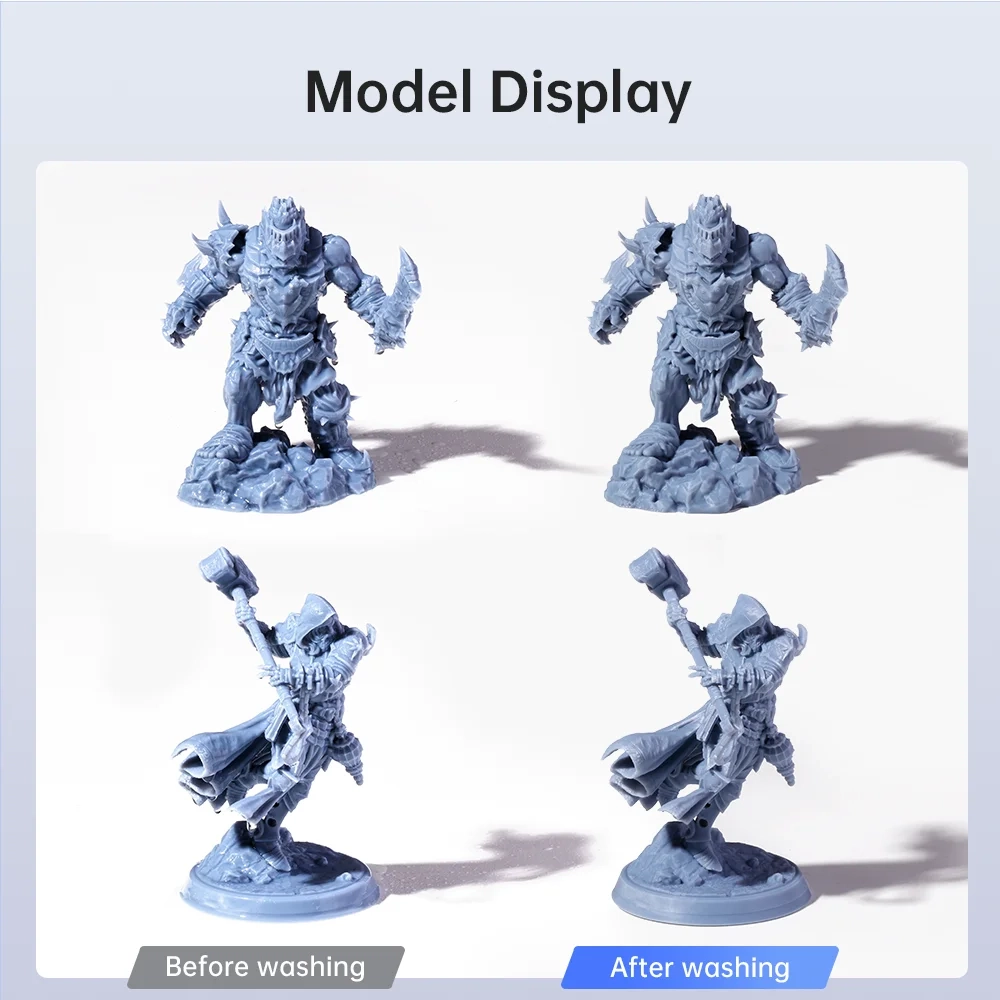ANYCUBIC Wash & Cure 3 für Photon Mono 4 LCD SLA 3D-Druckermodelle UV-Rotationshärtung Harzreinigungsmaschine 2 in 1