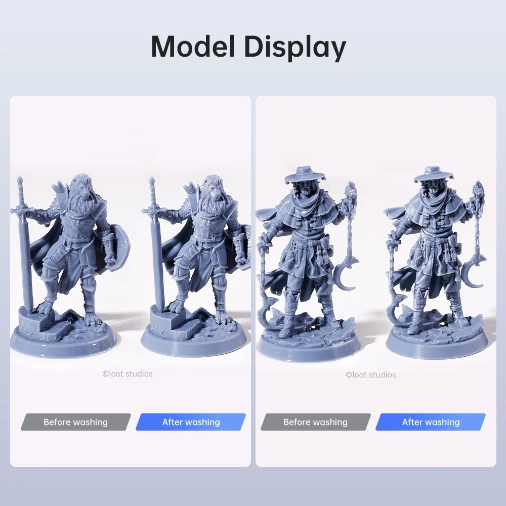 ANYCUBIC Wash & Cure 3 Plus Waschen Aushärten 2 in 1 Maschine für Photon Mono M5s LCD 3D-Drucker 3D-Druckmodelle