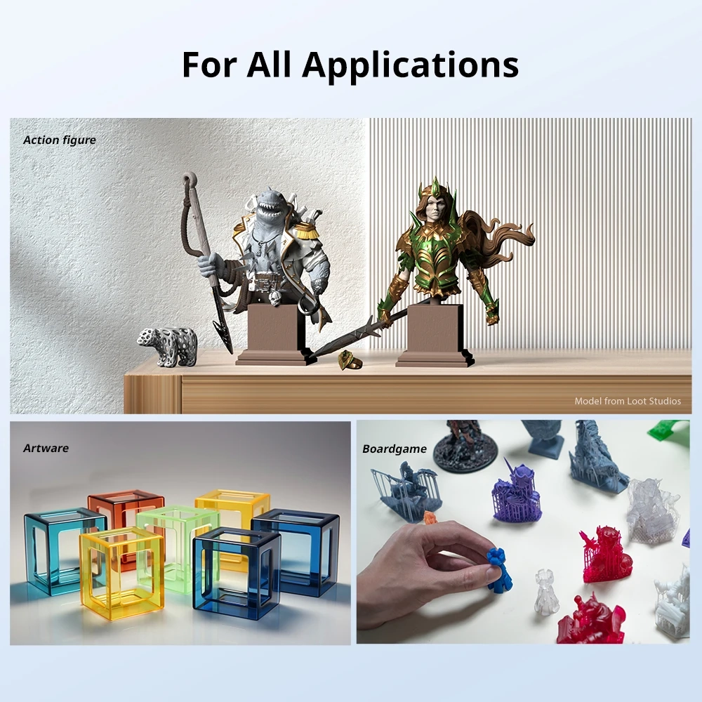 ANYCUBIC Photon Mono 4 Ultra LCD 3D-Drucker 7" 10K Hochpräzises UV-Harz 3D-Druck 2,2L Bauvolumen Größe 236mm*231mm*430mm