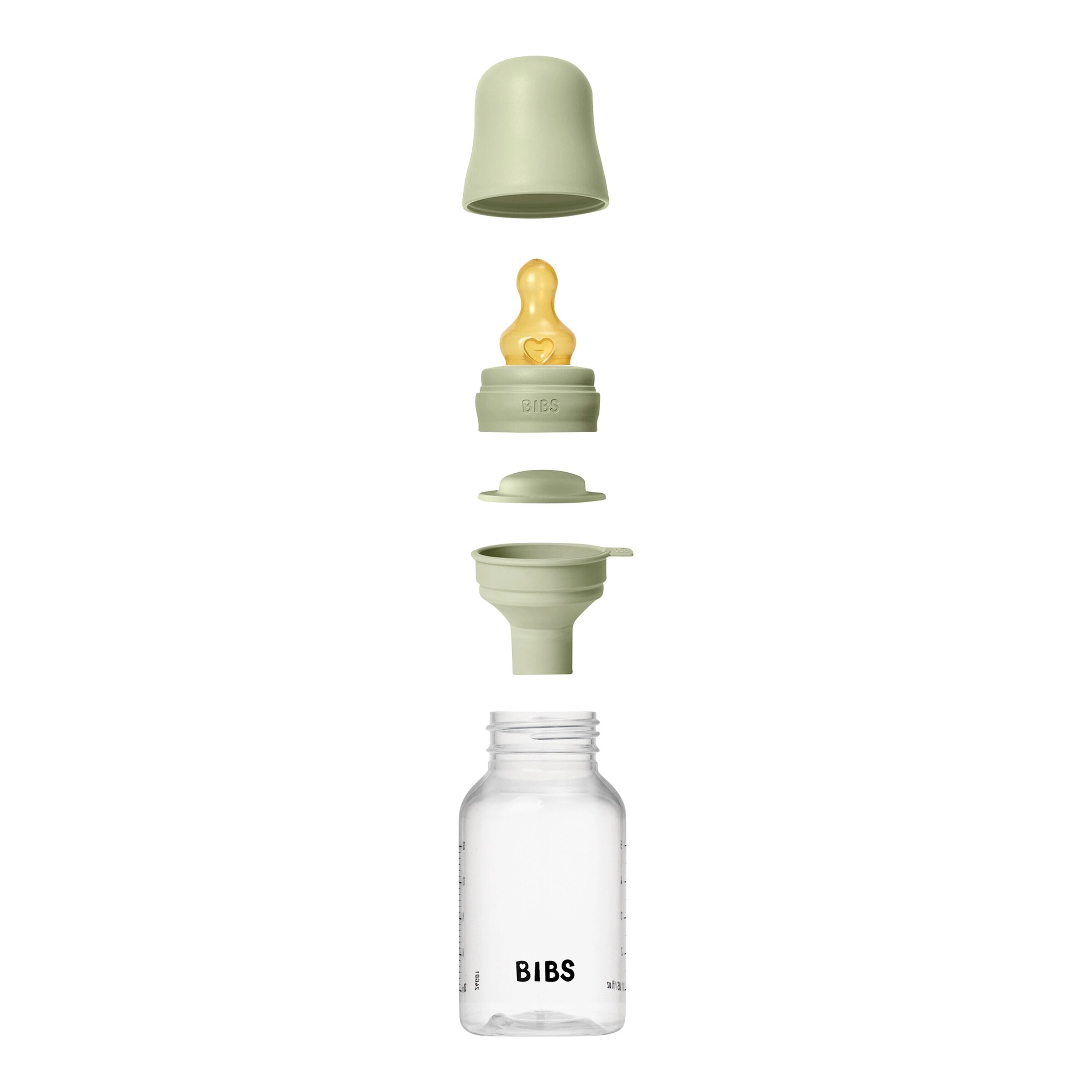 Bibs Babyflasche aus Kunststoff, 150 ml, ab 0M