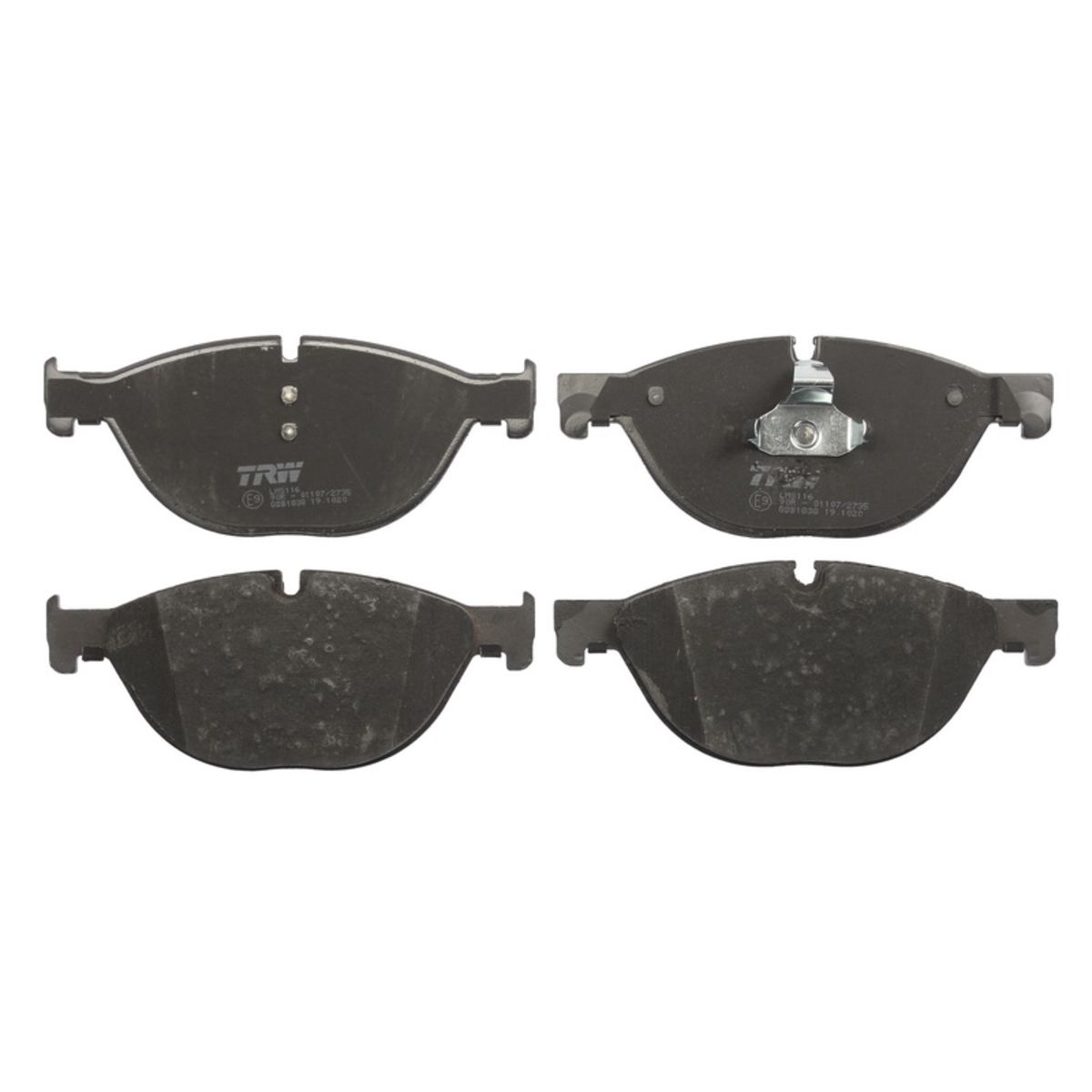 TRW Bremsbelagsatz GDB1838 Bremsbeläge,Bremsklötze BMW,5 Touring (F11),5 Limousine (F10),7 (F01, F02, F03, F04),5 GT (F07),6 Gran Coupe (F06)