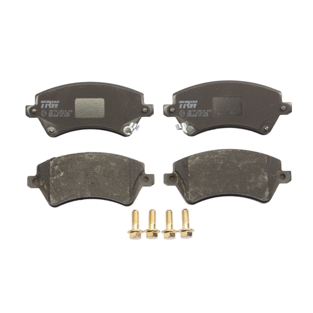 TRW Bremsbelagsatz GDB3288 Bremsbeläge,Bremsklötze TOYOTA,COROLLA (ZZE12_, NDE12_, ZDE12_),COROLLA Kombi (_E12J_, _E12T_)