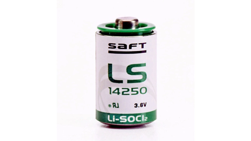 Saft Lithium-Batterie LS-14250, 1/2 Mignon AA, 3,6 V, 1200 mAh, 50er-Pack