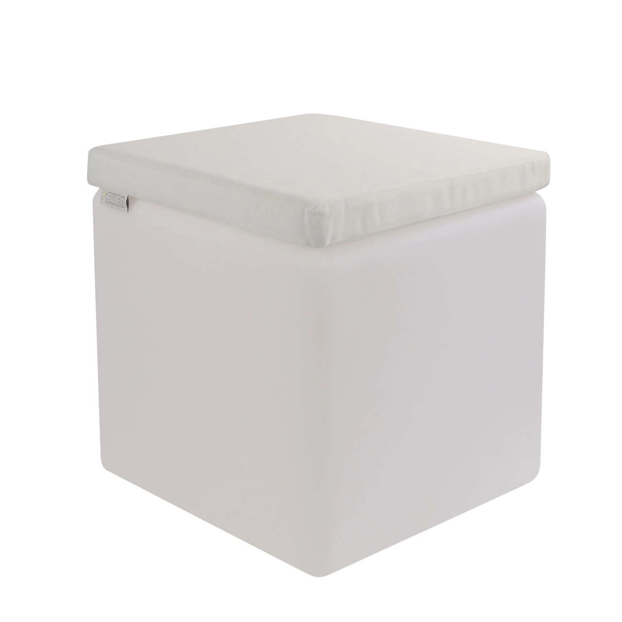 LED Design Cube 50 / LED Leuchtwürfel Bundle mit Wasserdichten Sitzkissen Cre...