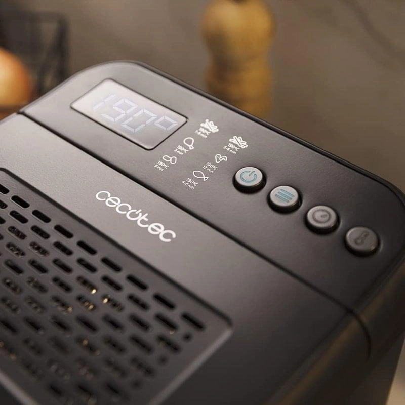 Fritteuse traditionell Cecotec Cleanfry Luxury 4000 Black 4,2L 3270W Edelstahl 5 Programme