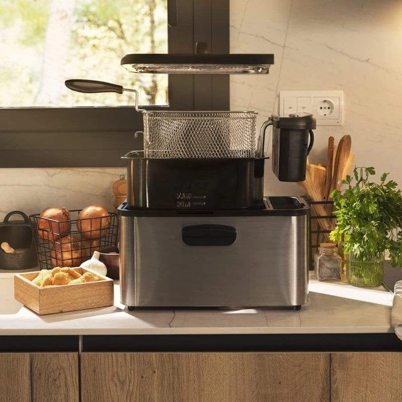 Fritteuse Cecotec Cleanfry Luxury 4000 4,2L 3270W Edelstahl 5 Programme