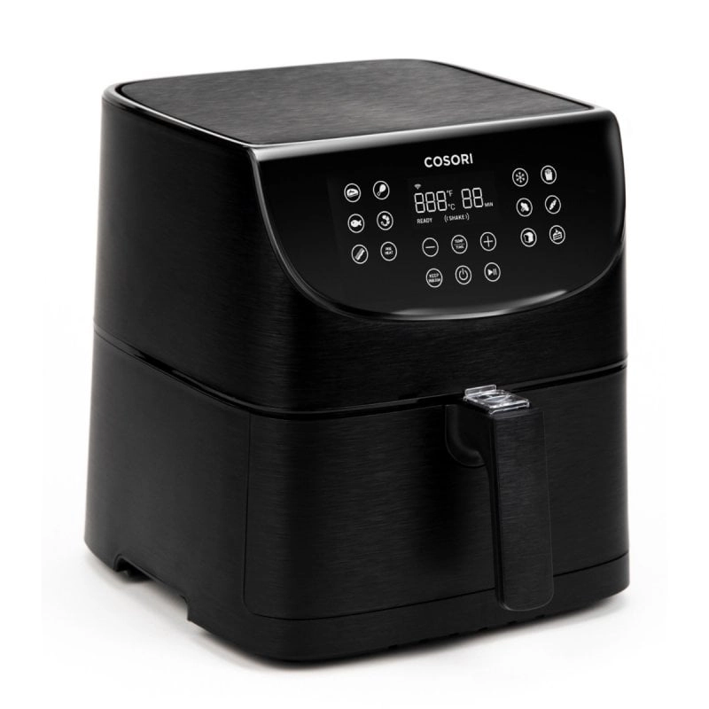 Cosori Smart Chef Edition Heißluftfritteuse, 5,5 l, Schwarz